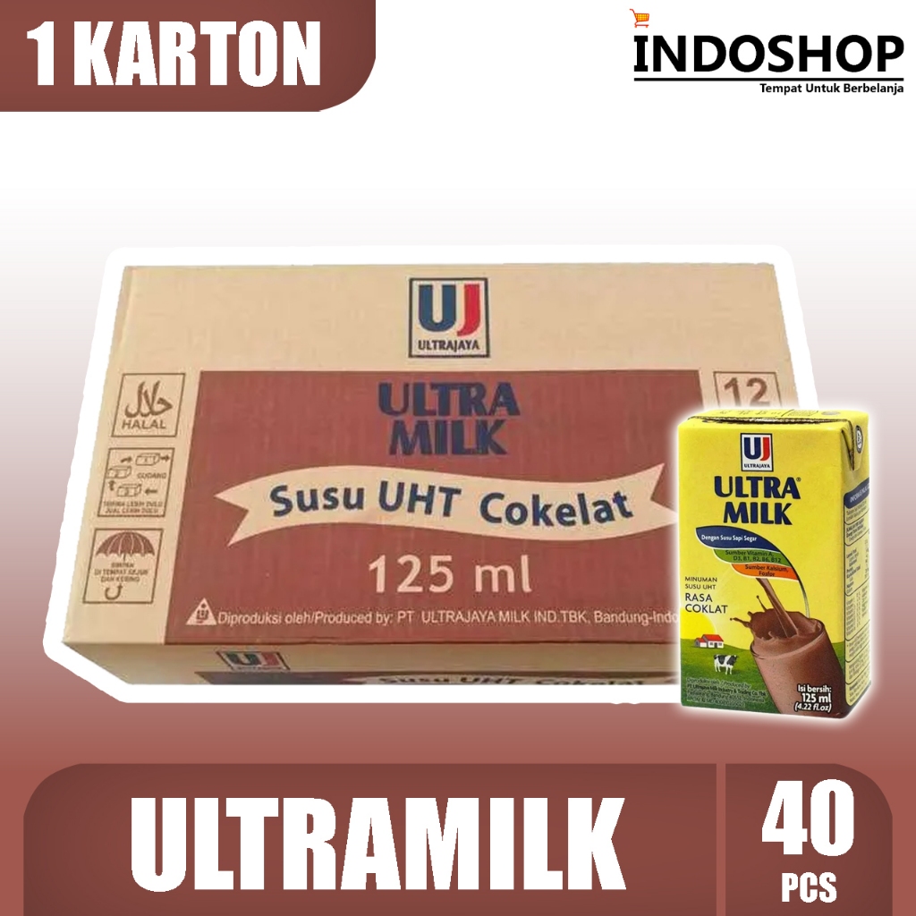 

Susu Ultramilk Cokelat 125ml (1 Karton)