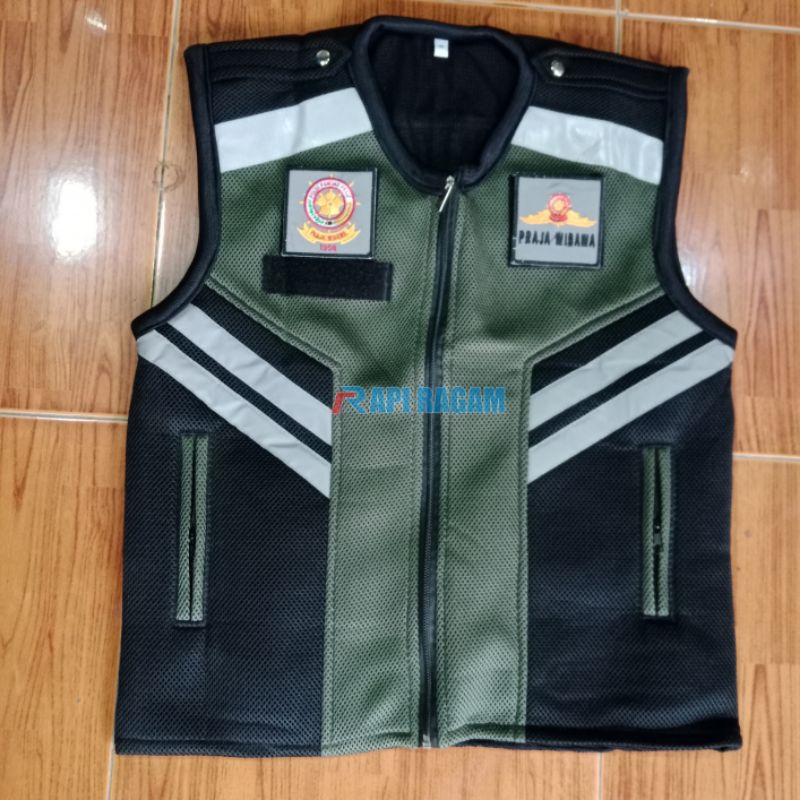 Rompi satpol pp rompi pol pp jaring tebal