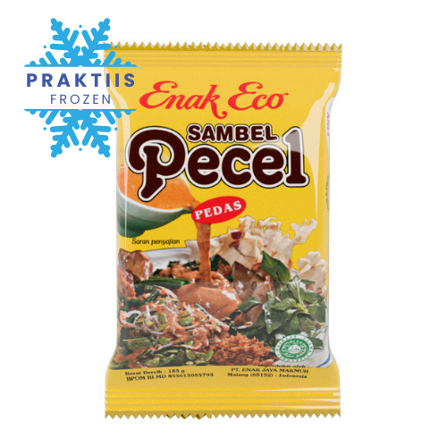 

ENAK ECO SAMBEL PECEL PEDAS 185GR/ BUMBU INSTAN