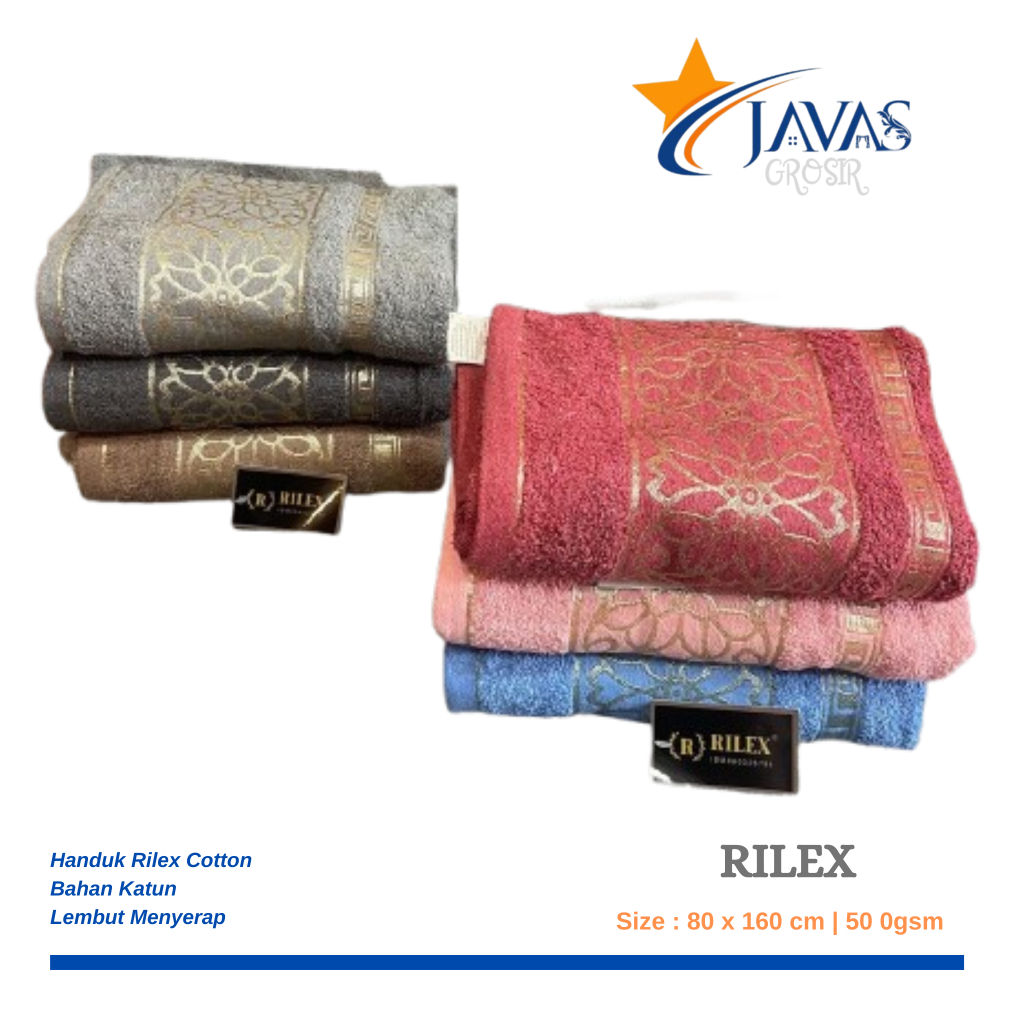 Handuk Mandi Jumbo 80x160cm Handuk Cotton Rilex Jumbo Hnduk Hotel Premium Halus