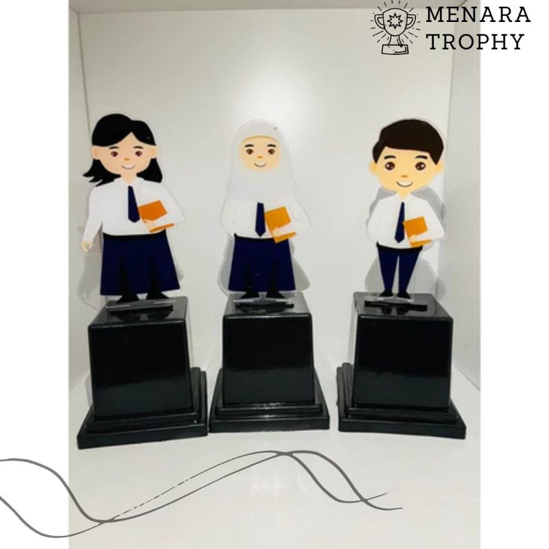 Piala Anak SMP Plakat Anak SMP Piala Wisuda SMP Piala SMP Akrilk Piala Wisuda SMP