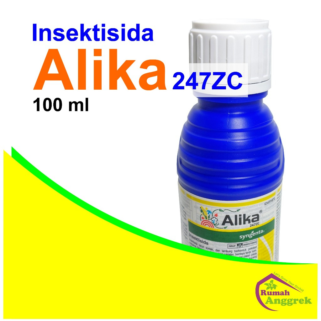 Insektisida Alika 100 ml pestisida anggrek obat anti hama semut ulat tanaman hias rumah alami