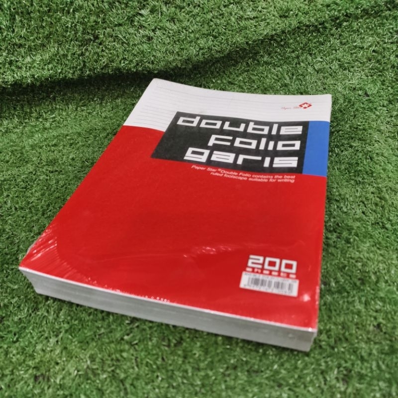 

double folio garis/dobel folio/PAPERSTAR isi 200
