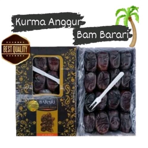 

KURMA BAM /KURMA ANGGUR PREMIUM BARARI 600~650GR