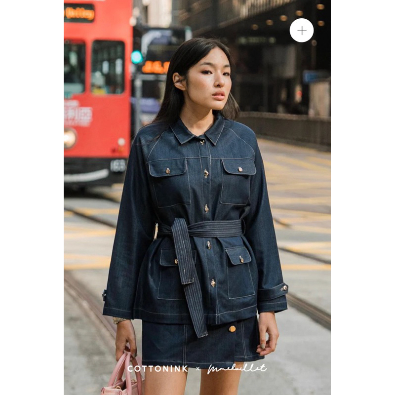 COTTONINK x MMEHUILLET Ludmilla Denim L/ XL PO APR 2025