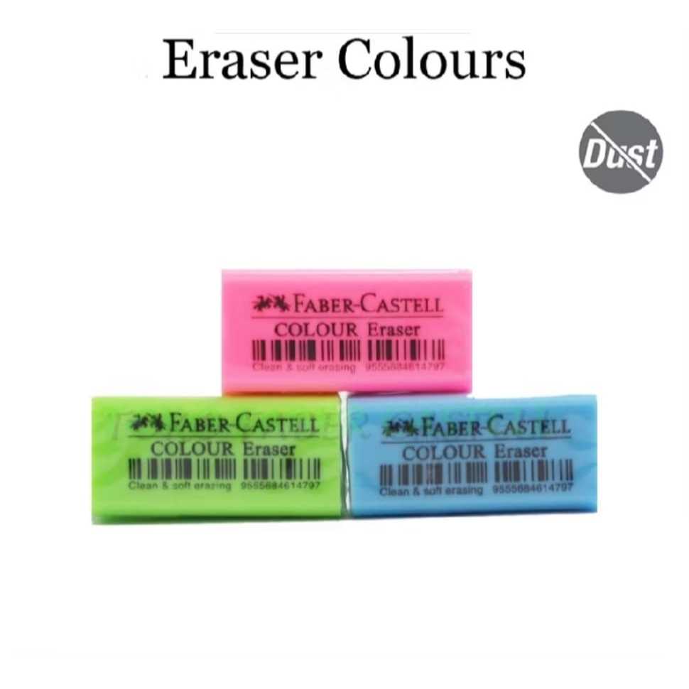 

Faber Castell 187205 Penghapus Kecil Warna Colour Eraser ( SATUAN )