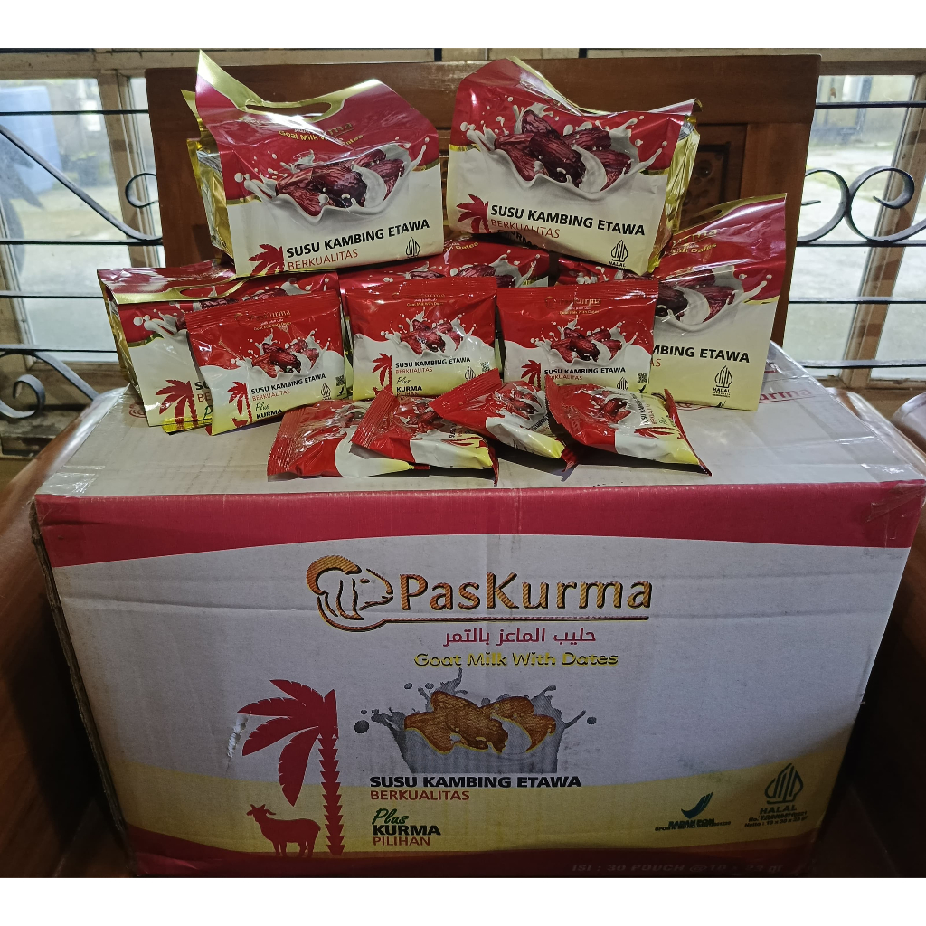 

Paskurma - Paket Reseller 30 Pouch - Susu Ettawa Plus kurma pilihan