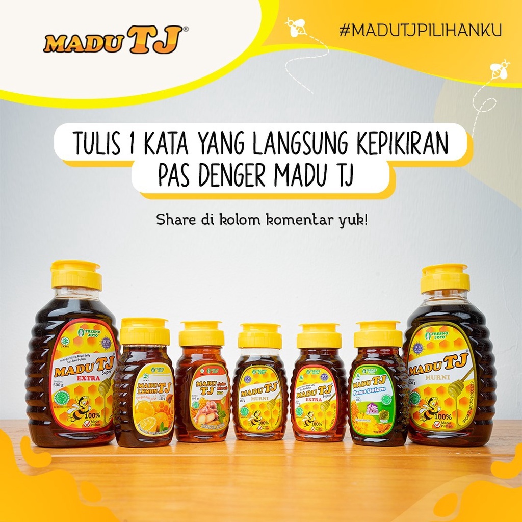 

Madu TJ Super / Ekstra / Extra 500gr 500 gr 500gram 500 gram