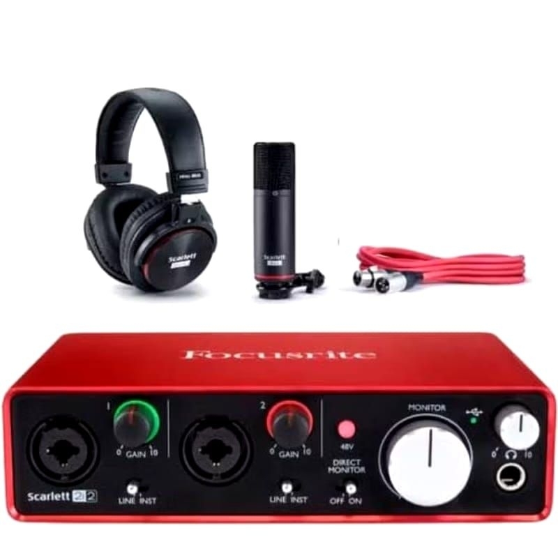 FOCUSRITE SCARLETT 2I2 STUDIO 4th ORIGINAL