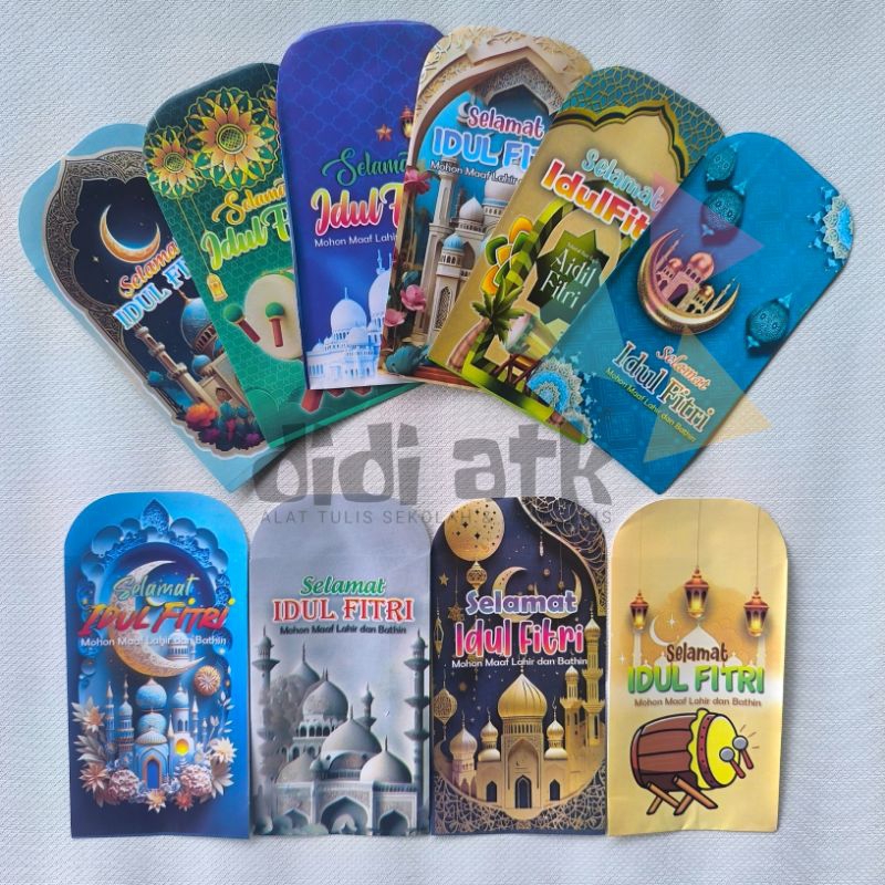 

Amplop Lebaran Angpau Idul Fitri Gambar Mesjid 1 Pak (Isi 100 Lembar)