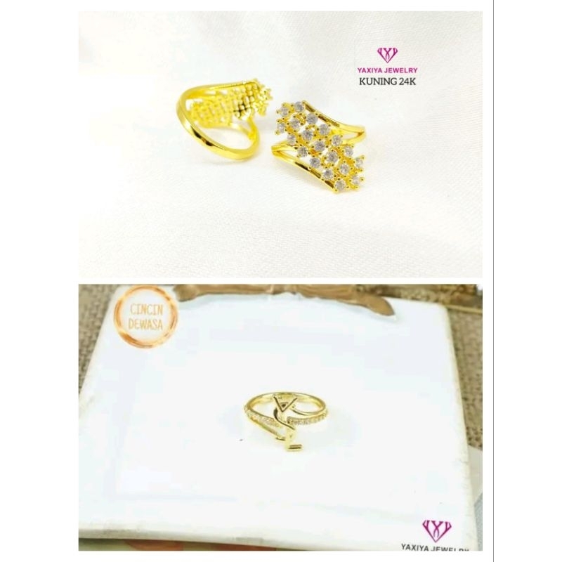 cincin mata 7 lapis emas
