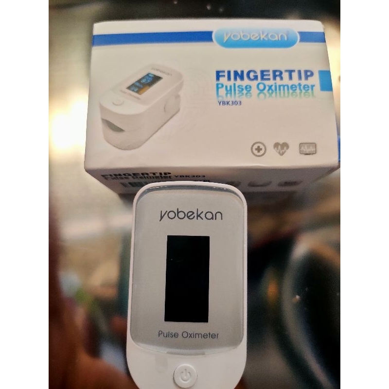 Fingertip Pulse Oximeter Yobekan YBK303 Alat Pengukur Saturasi Oksigen SpO2