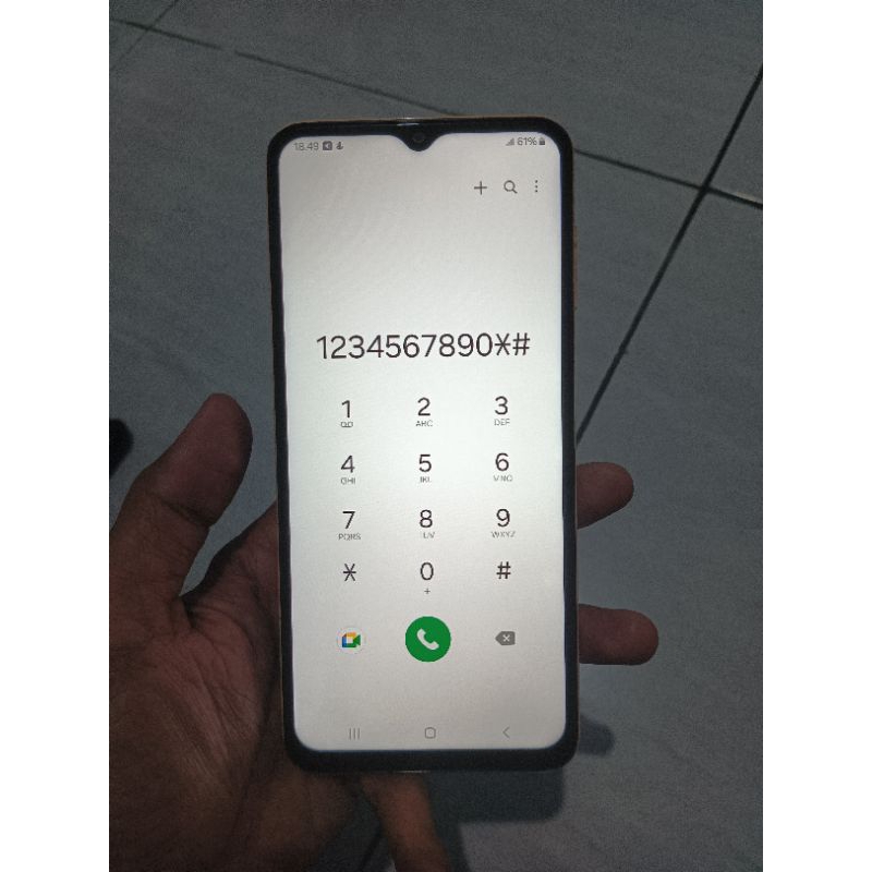 lcd samsung a13 ori copotan normal