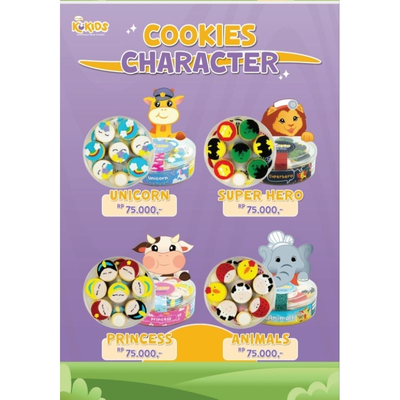 

Cookies KARAKTER KUKIDS Ina cookies