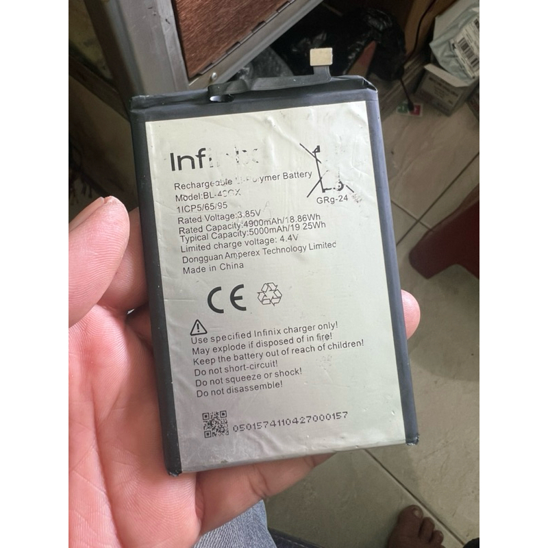 BATERAI INFINIX HOT 11S NFC BL-49GX ORIGINAL COPOTAN