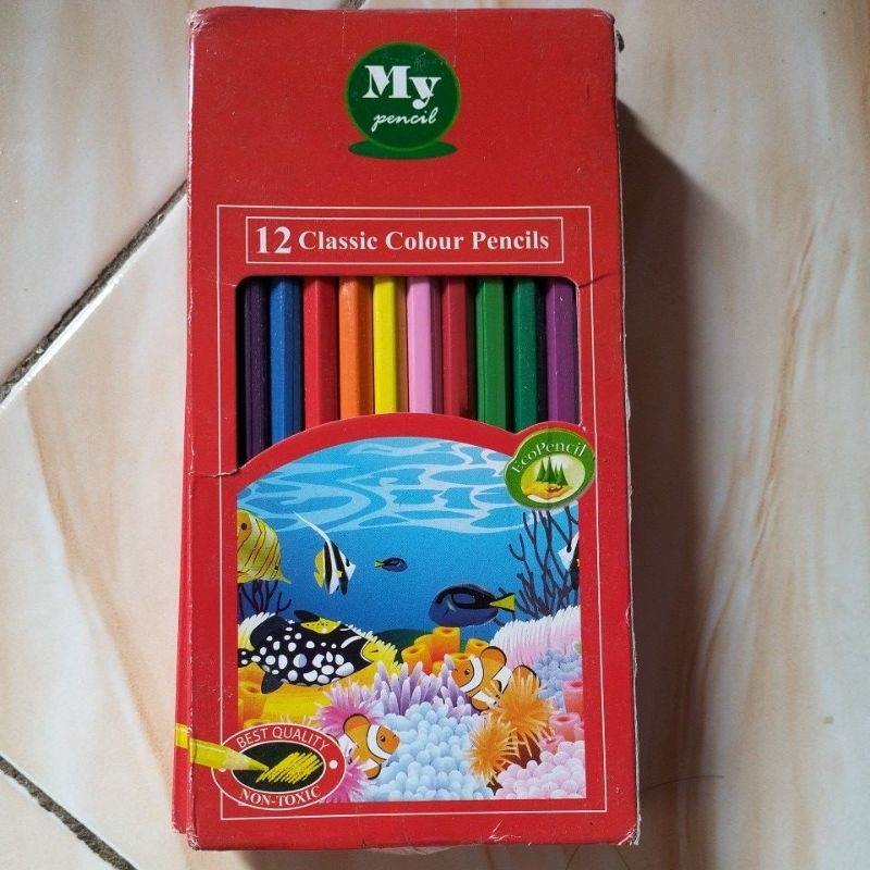 

Pensil Gambar 12 Warna