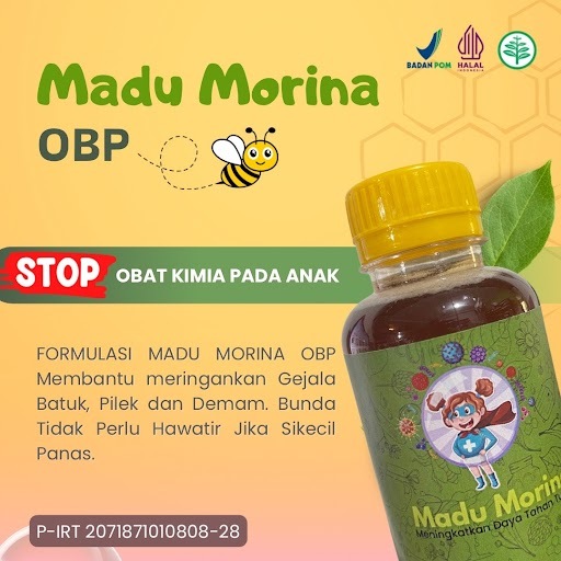 

Madu Morina OBP – untuk Membantu Mengatasi Batuk, Pilek, dan Demam Anak