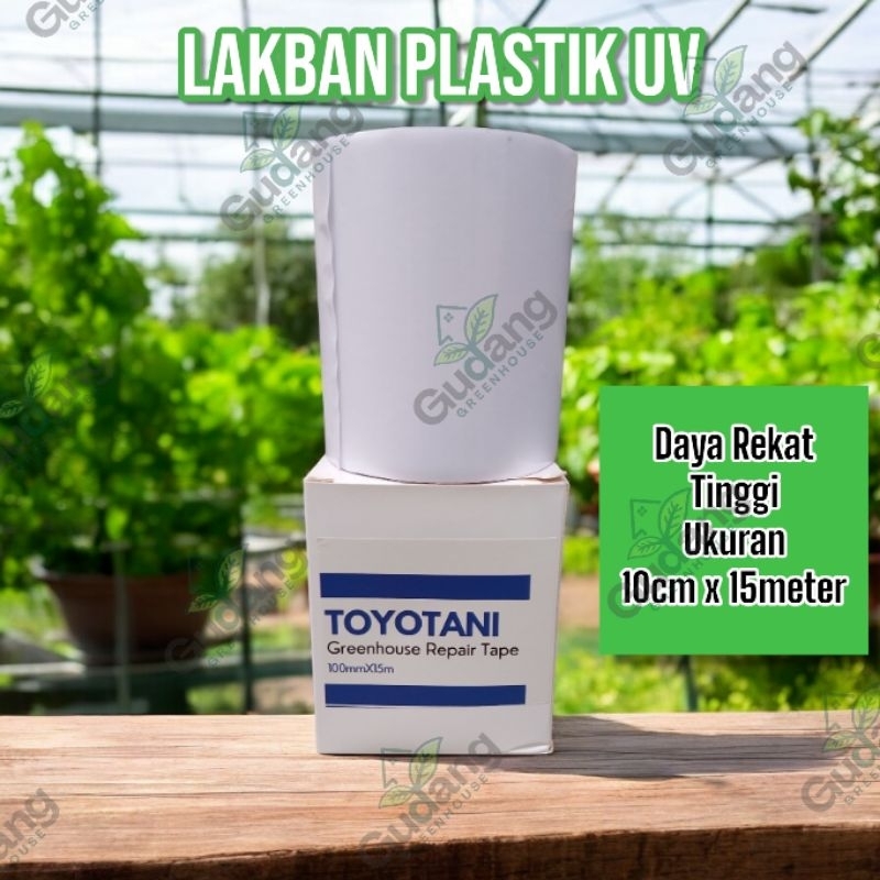 Lakban Plastik UV Import  / Greenhouse Reapiring Tape 10xm x 15m