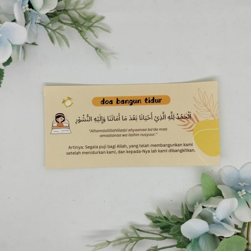 

Stiker do'a sehari - hari size 15x7cm