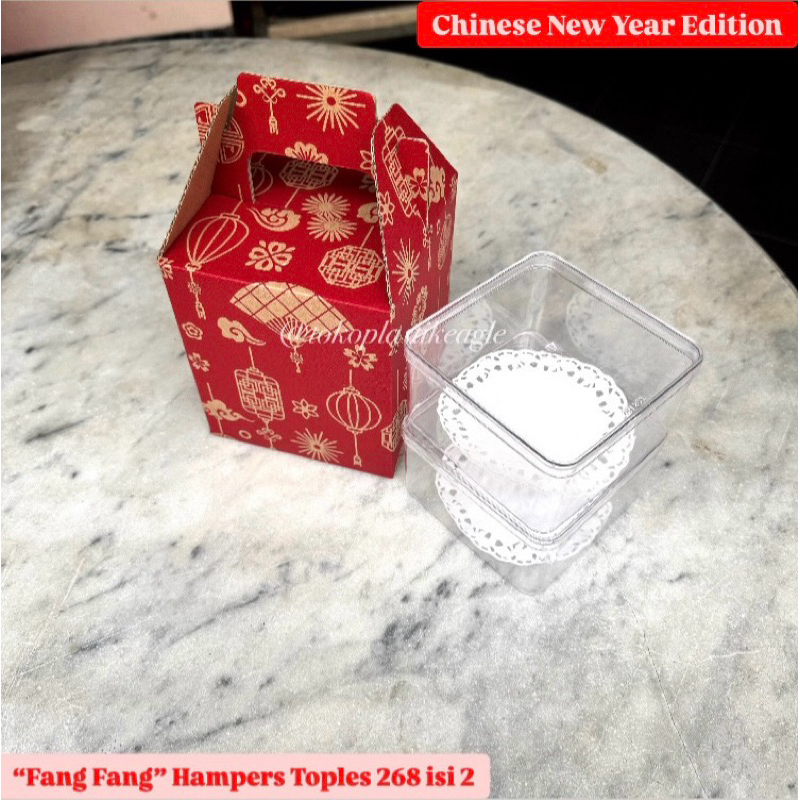 

[CHINESE NEW YEAR EDITION] “Fang Fang” Hampers Toples Kotak 268