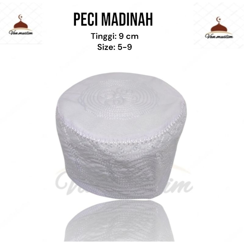 Peci putih haji kopyah haji peci Madinah