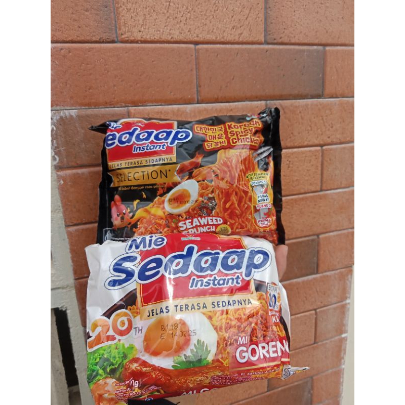 

Mie sedap goreng bungkus