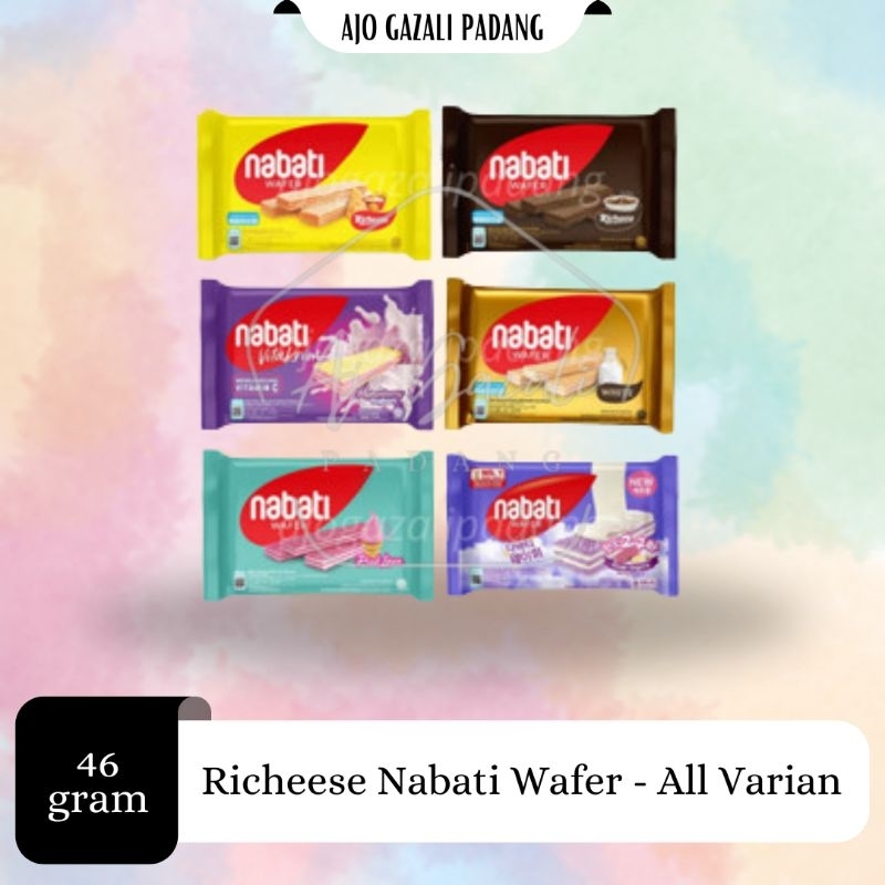 

Richeese - Nabati Wafer - All Varian - 46gr