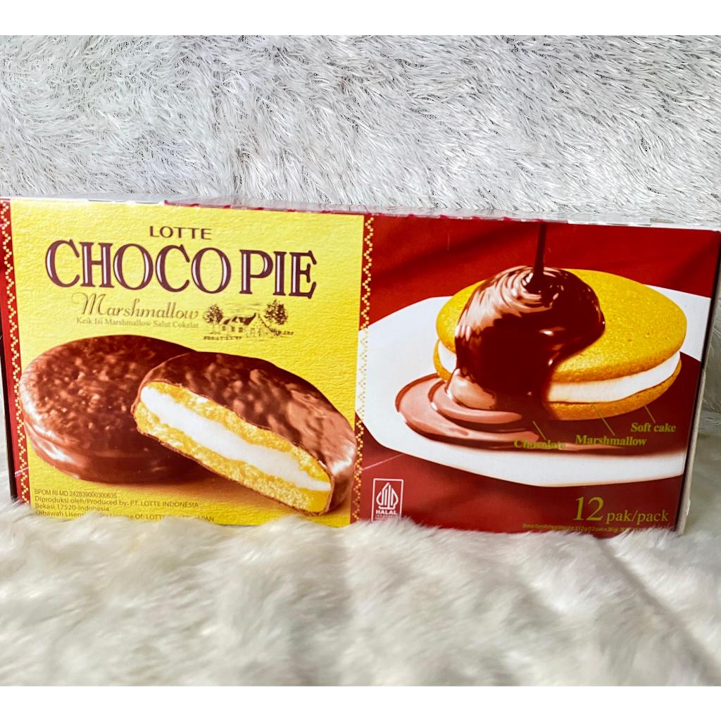 

LOTTE CHOCOPIE MARSHMALLOW 12PCS 1BOX