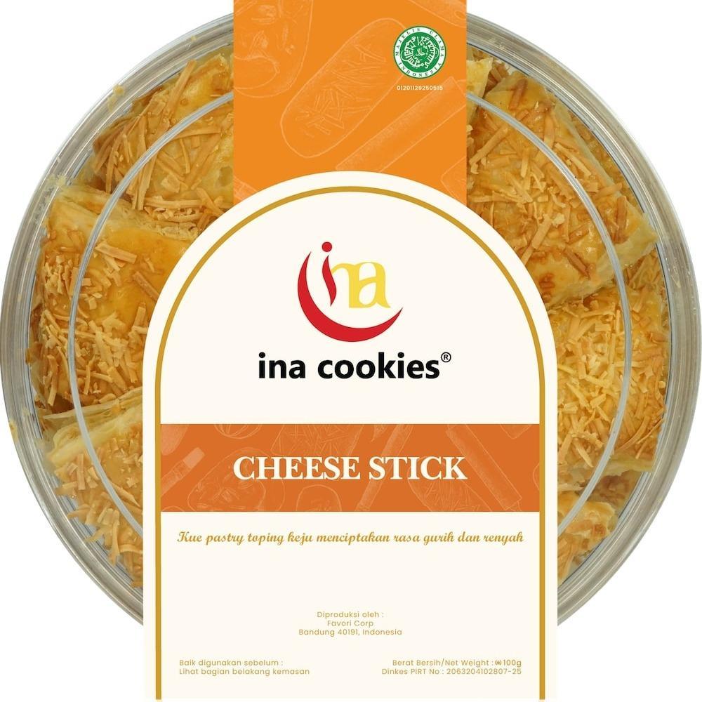 

Cheese Stick - Kue Kering Premium Toples Reguler by Ina Cookies