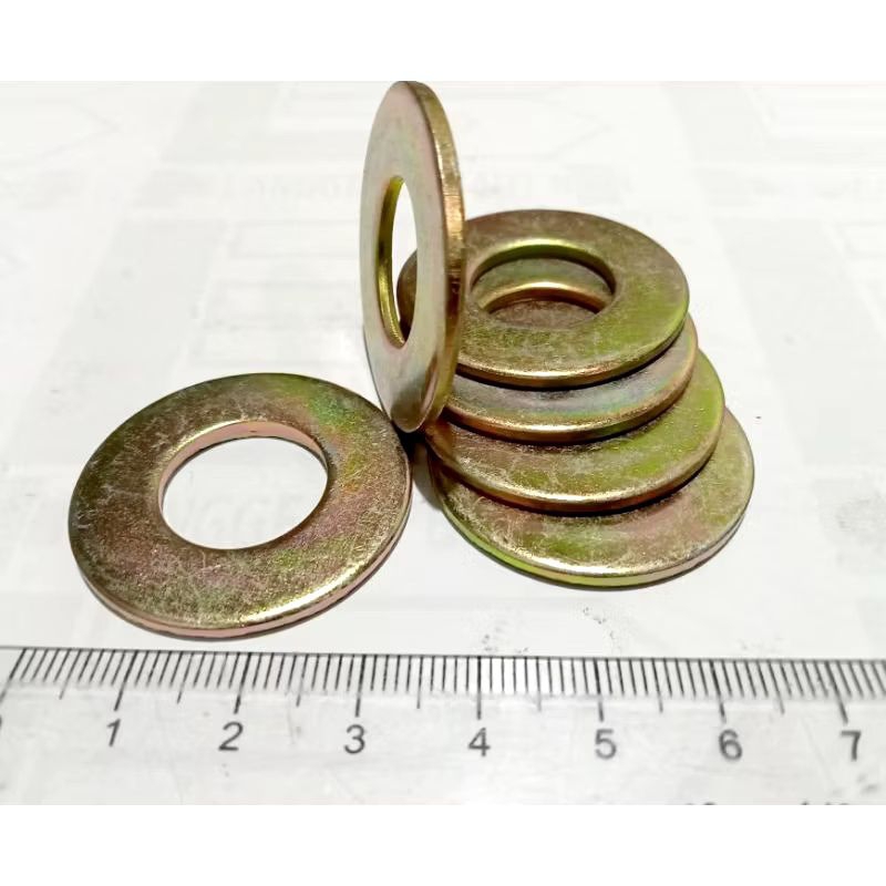 RING PLAT M16 LUBANG BAUT 22 / RING PLAT 22 (M16) RING BAUT 22 ( 100PCS ) KUALITAS BAGUS PRESISI