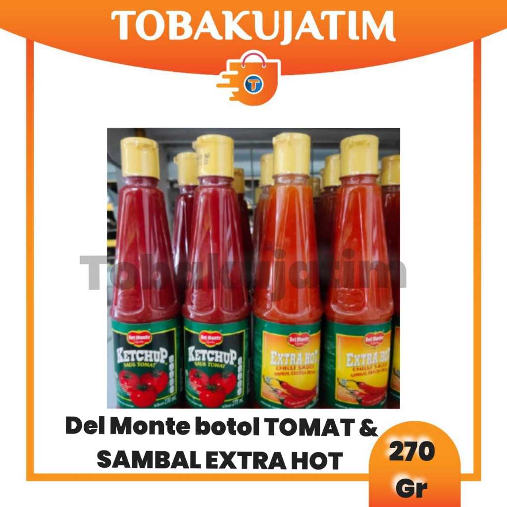 

DEL MONTE BOTOL 270gr ORI saus saos delmonte