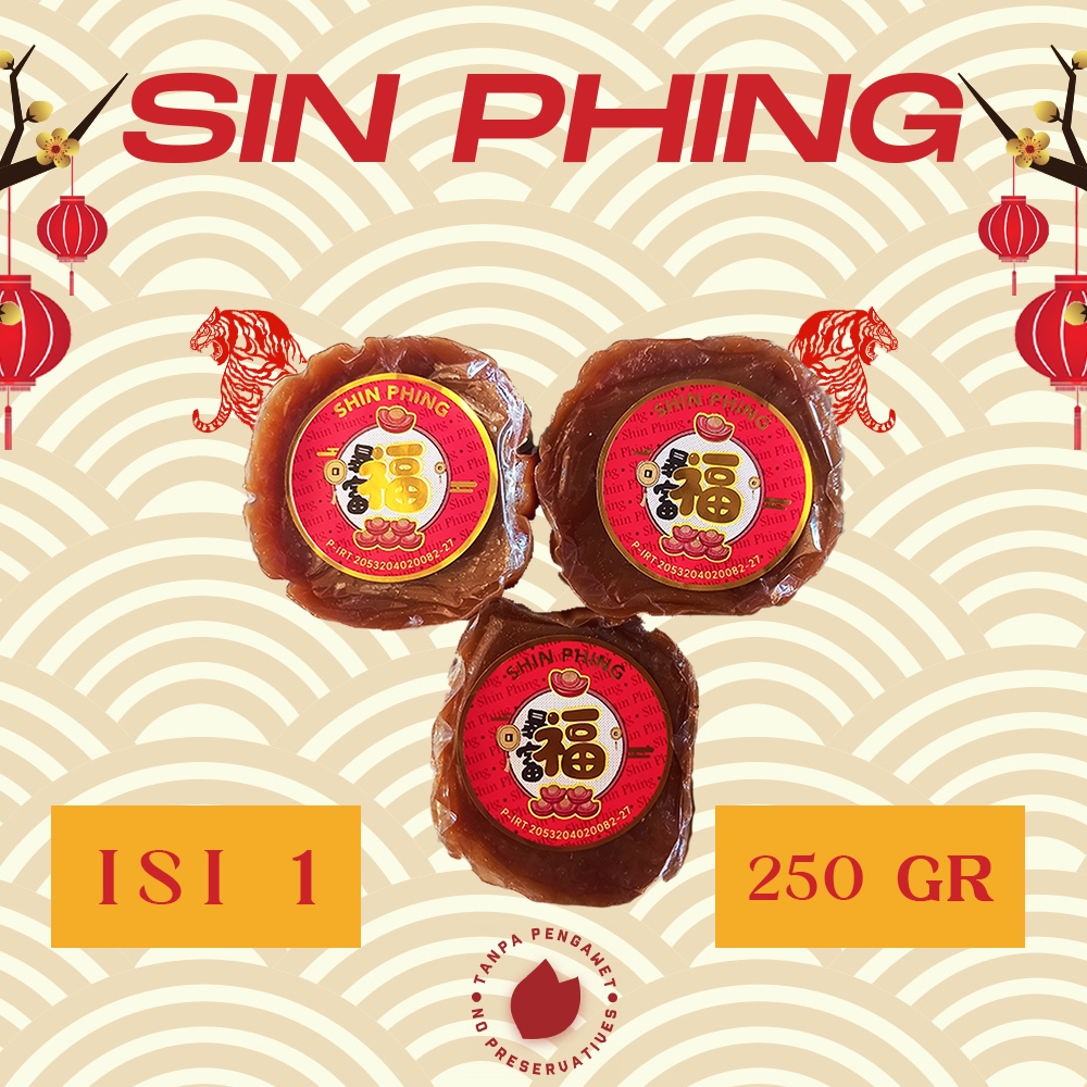 

Kue Keranjang Imlek satuan 500gr / Dodol Isi 1 Sin Phing Dodol satuan