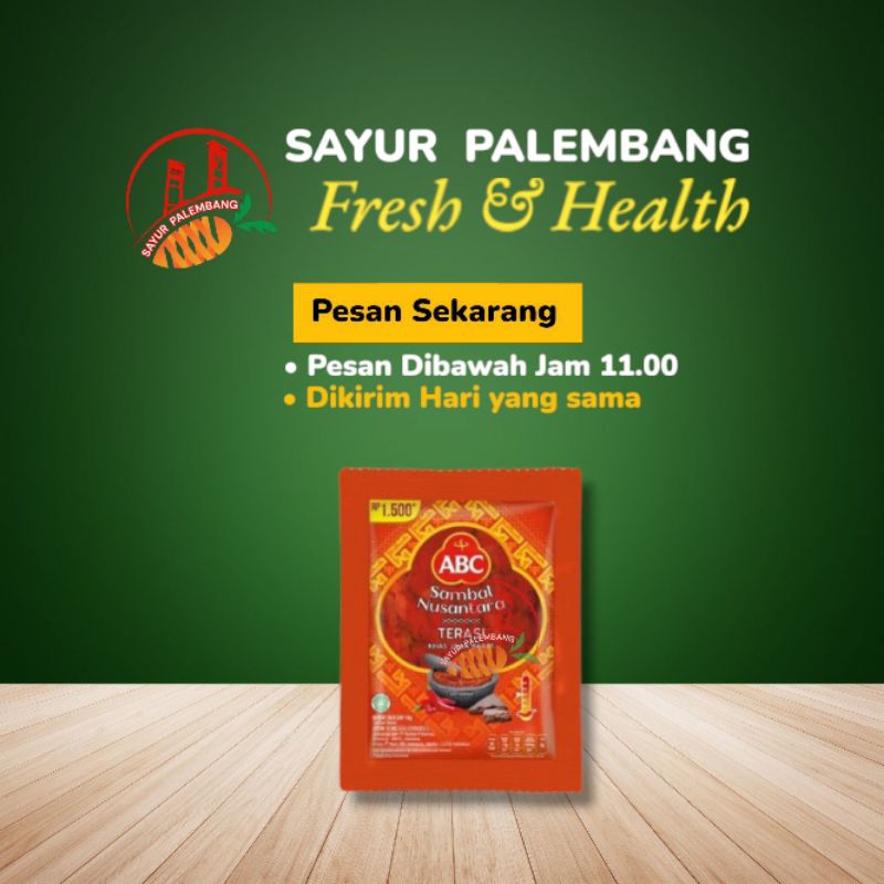 

Sambal Terasi ABC 1bks - Sayur Palembang