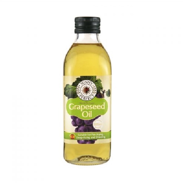 

minyak biji anggur grapeseed oil sunny perfect 500