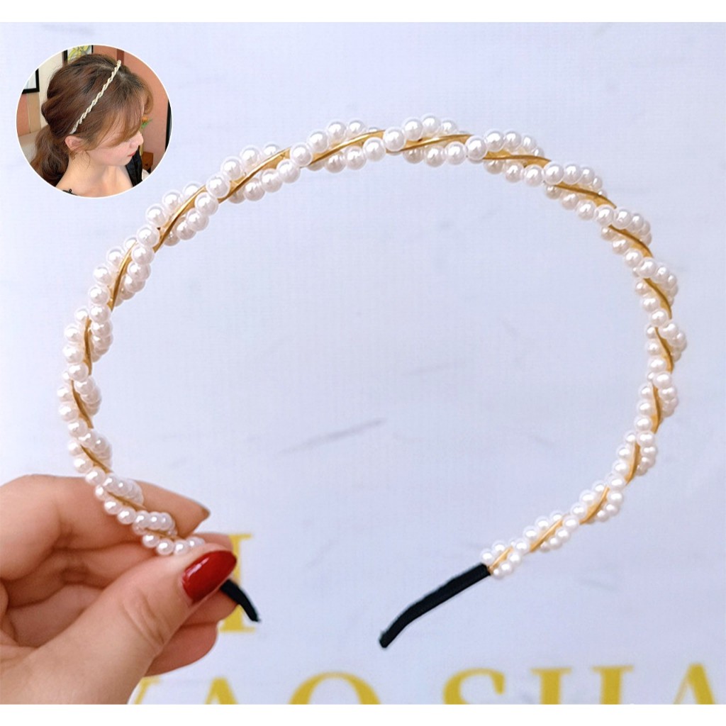 Bando Mutiara Korea / Bando Korea Mutiara Ulir / Bando Mutiara Korea Cantik