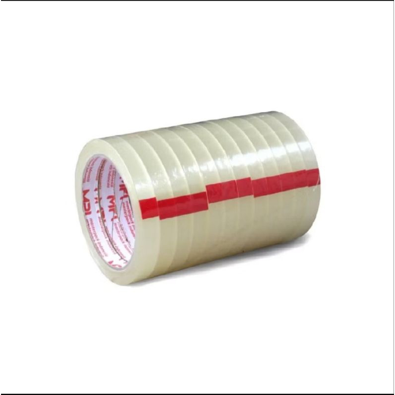 

selotip lakban 1/2inch / Master Pack Indonesia isolasi MPI 12 MM x 72Meter