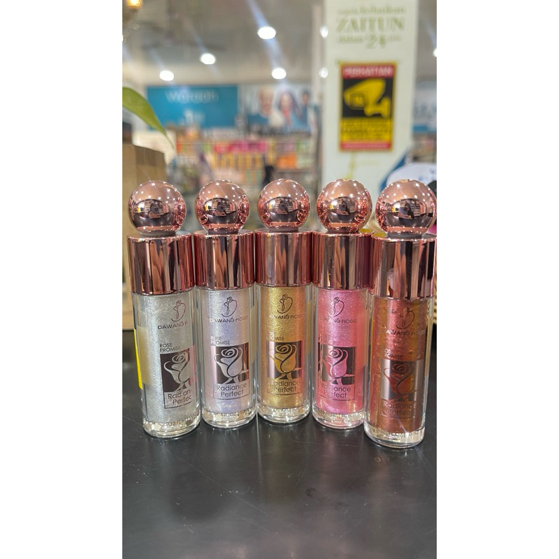 EYESHADOW LIQUID GLITTER dawang rose terlaris