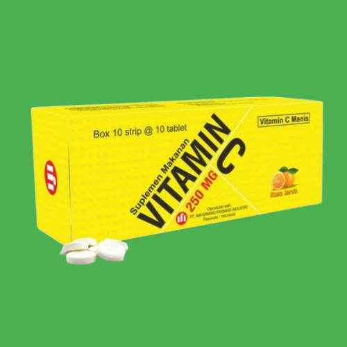 VITAMIN C 250MG IFI PER BOX ISI 10 STRIP