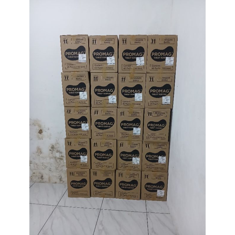 promag tablet kunyah 1 dus (45 Pack)