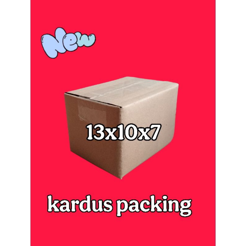 

kardus packing UK 13x10x7 kardus besar kardus kecil