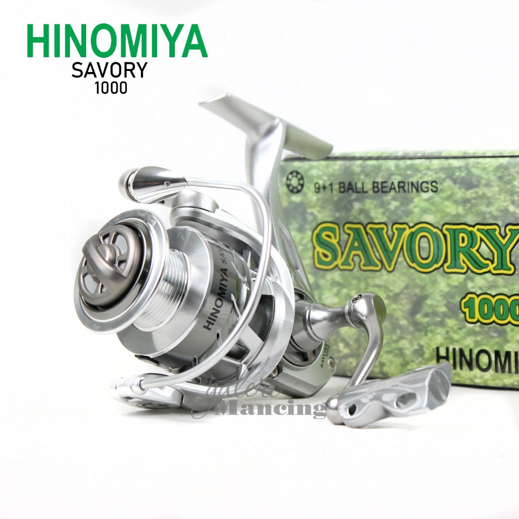 REEL HINOMIYA SAVORY 800-1000 | Ril Ultralight | Ril Kali Kuat | Ril Kecil Kuat Berkualitas | Ril Sp