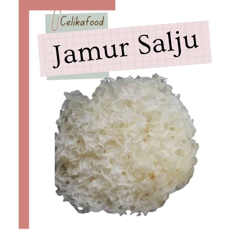

Jamur Salju Snow Fungus Viral White Mushroom Masak Masakan