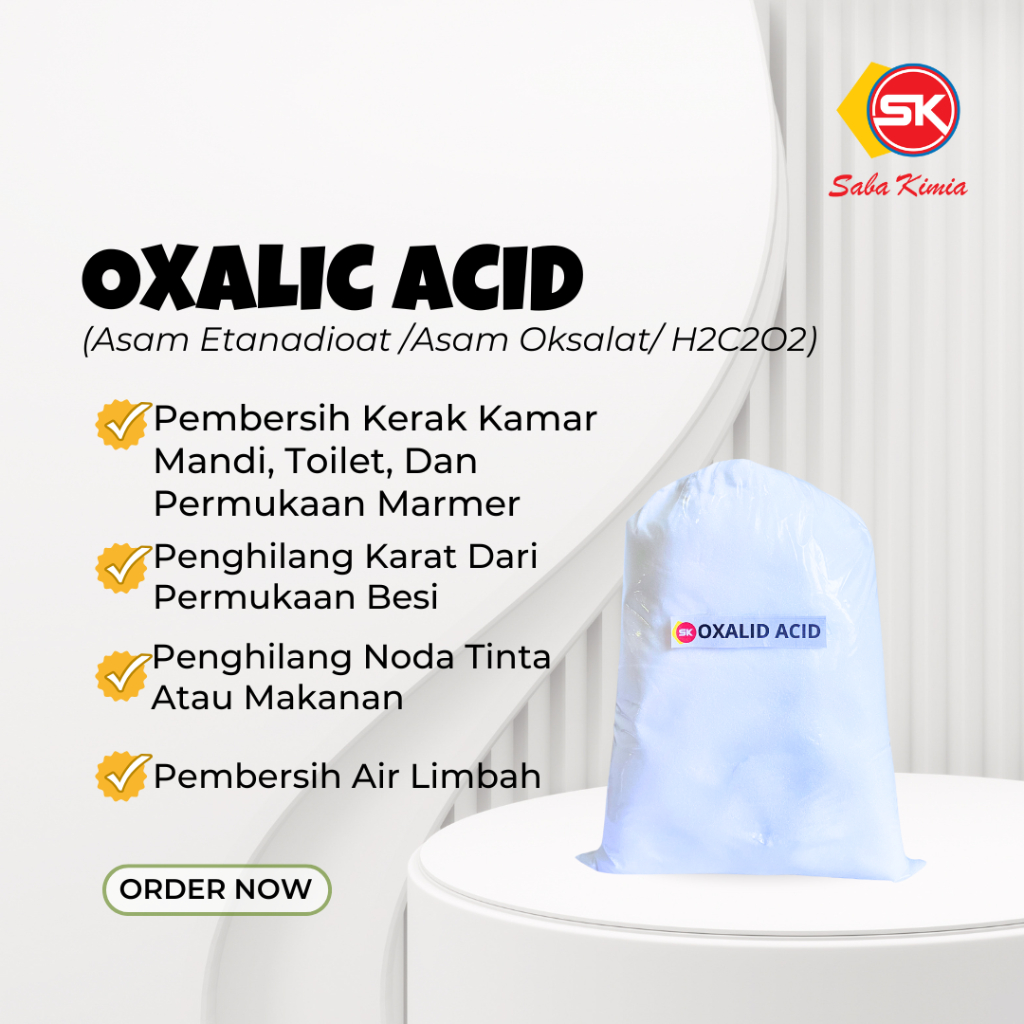 Oxalic Acid Pure/Asam Oxalat 1 Kg/ Osasir/ Osasil