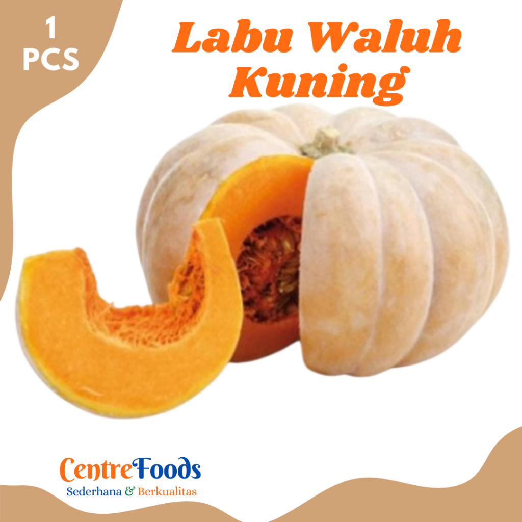 

LABU Waluh - Labu Kuning Fresh | Size 3-4 Kg [ Harga Per PCS ]