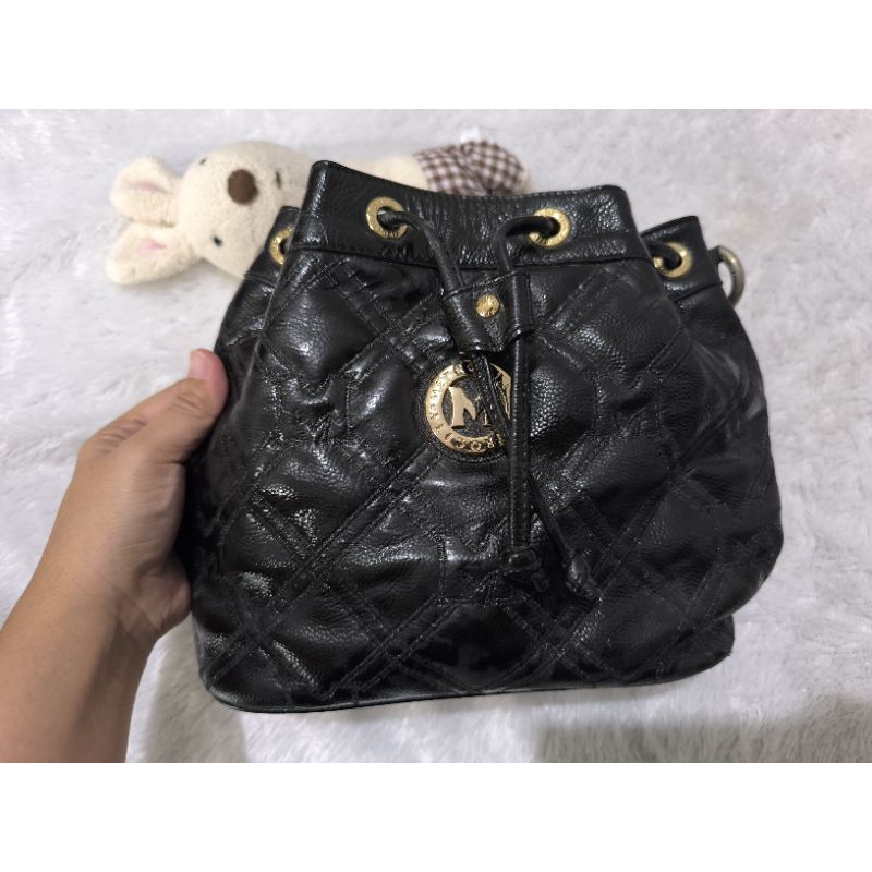 TAS METRO CITY SERUT HITAM DAN SLING METRO CITY PINK