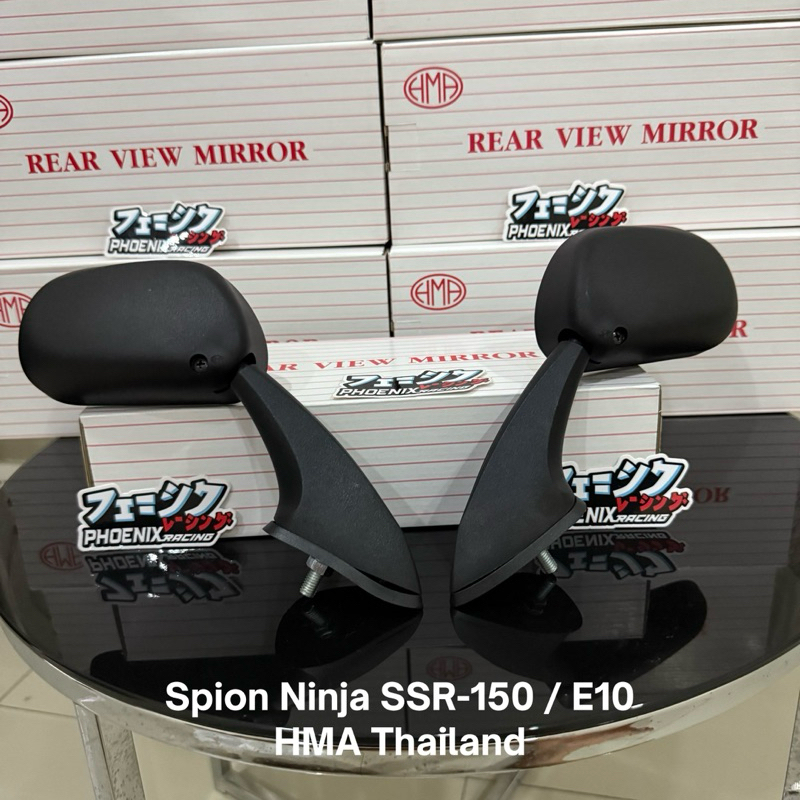Spion SSR E10 Mirror Assy Ninja SSR E10 Bejita Merk HMA HM Auto Part Original Thailand Spion SSR