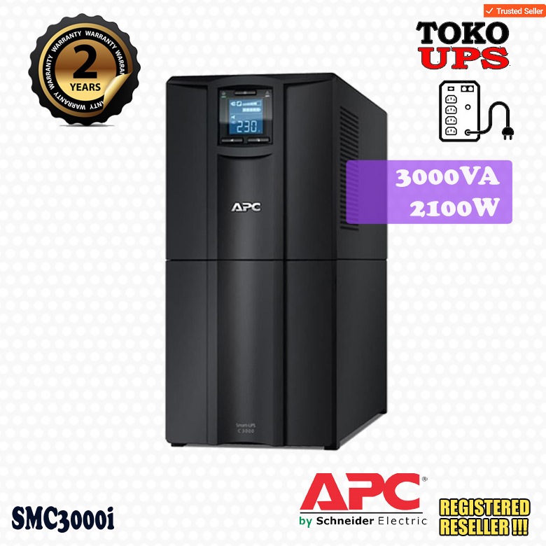 UPS APC SMC3000I 3000VA 2100W APC Smart-UPS C 3000VA LCD 230V