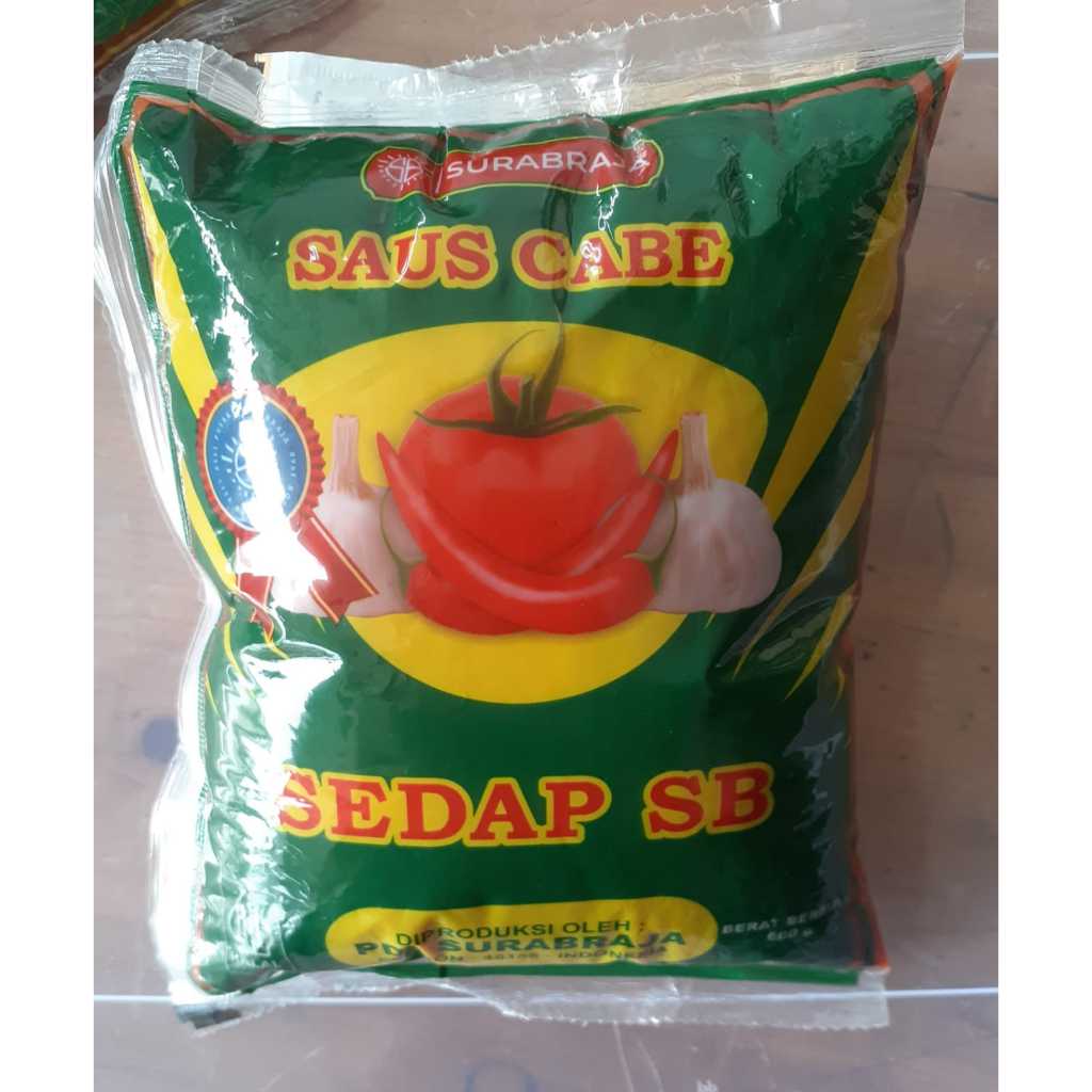 

Saus Sambal cabe bantalan SB SEDAP 600 G PER 2 PCS