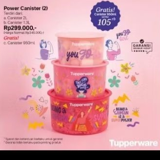 Toples Power Canister set