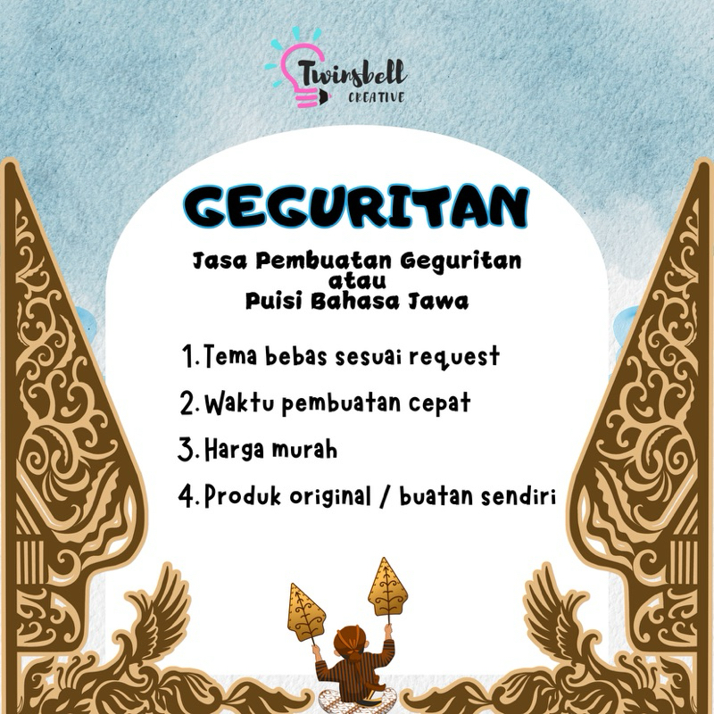 Geguritan / Puisi bahasa jawa
